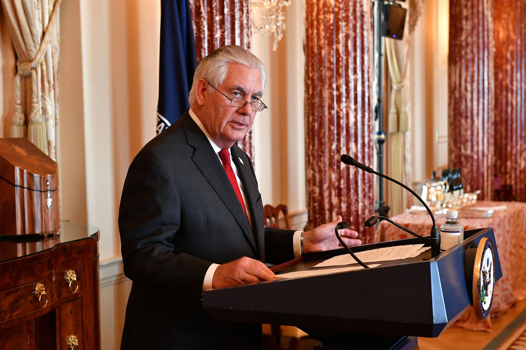 Secretary Tillerson Delivers Remarks at the Ministerial on Trade, Security, and Governance in Africa Luncheon