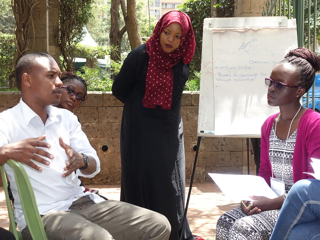 Generation Change program in Kenya. Photo courtesy of USIP.