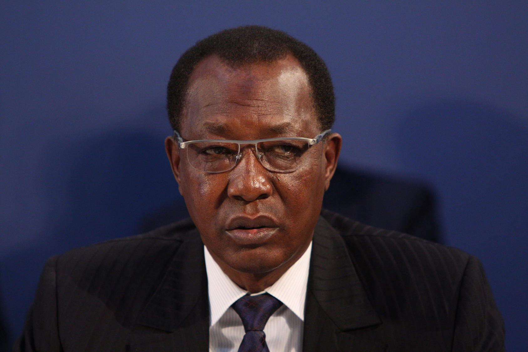 Deceased President Idriss Déby at a conference in London. His death has left open questions about Chad’s political future and the broader regional fight against terrorism. (UK Foreign, Commonwealth & Development Office)