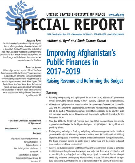 Cover of the Special Report