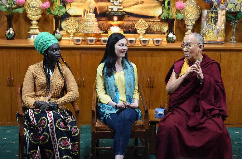 SIP Youth Leaders Exchange with His Holiness the Dalai Lama