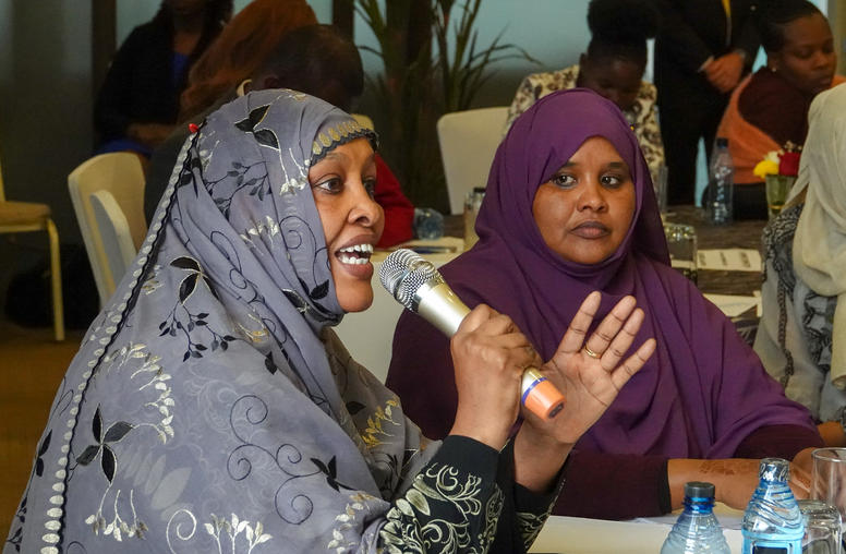 from Nairobi, Kenya: the launch of our partner Sisters Without Borders