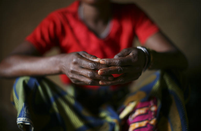A woman who says she was raped by armed men from a Mai Mai Cheka militia near Livungi, Republic of Congo. September 17, 2010. (Michael Kamber/The New York Times)