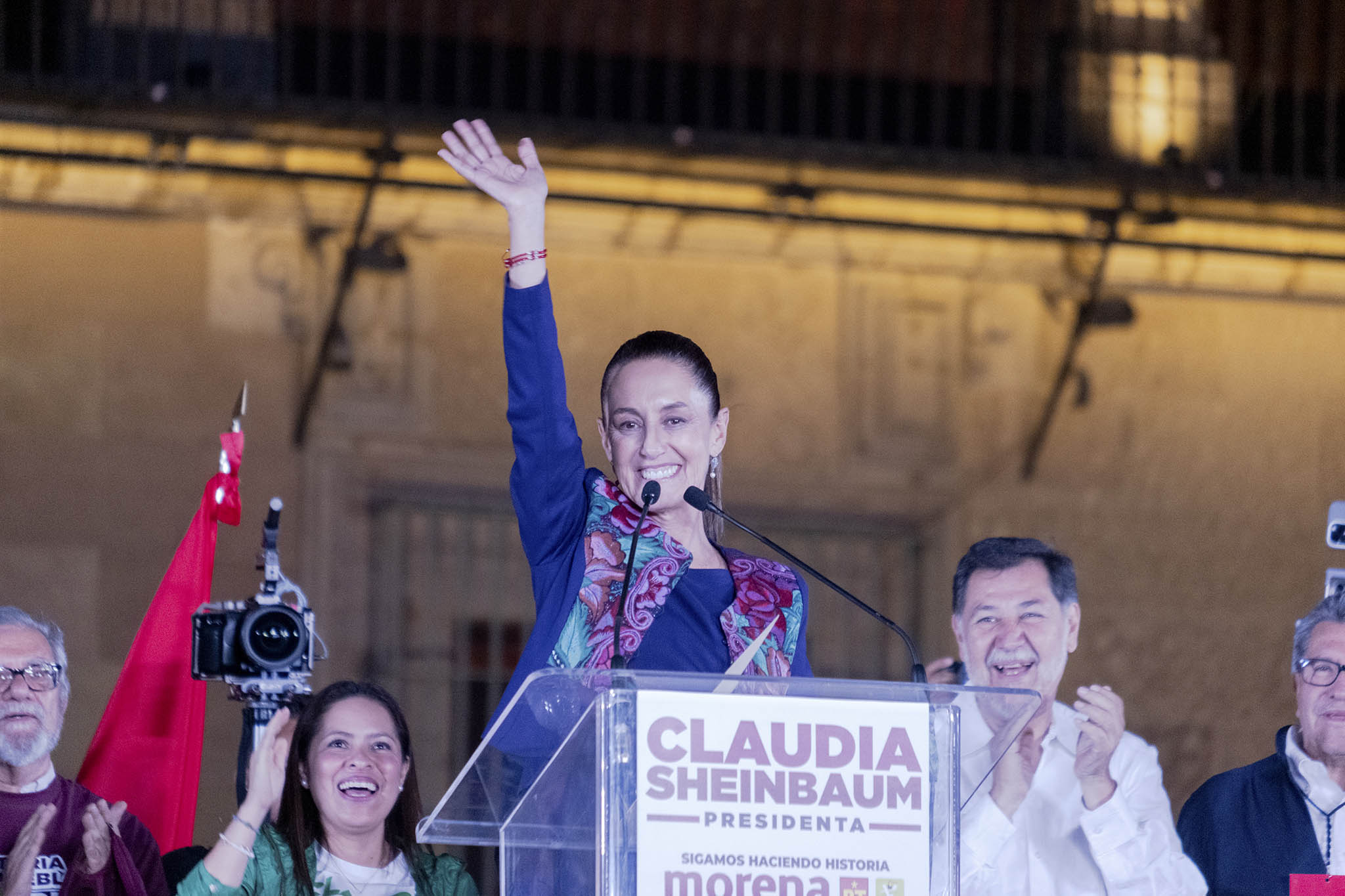 Claudia Sheinbaum, exalcaldesa de la Ciudad de México, es la primera mujer y la primera persona judía en ser elegida presidenta de México. (Fred Ramos/The New York Times)