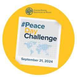 Peace Day Challenge Profile Badge