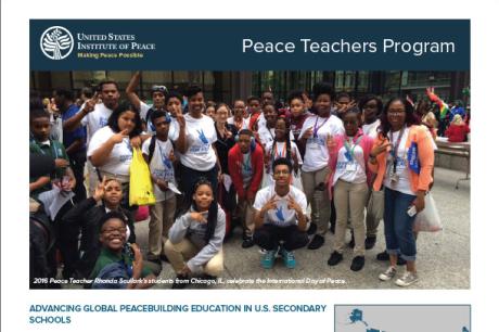 Peace Teachers Program fact sheet cover