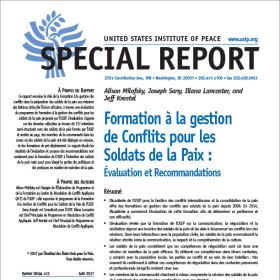 Formation à la gestion de Conflits pour les Soldats de la Paix cover