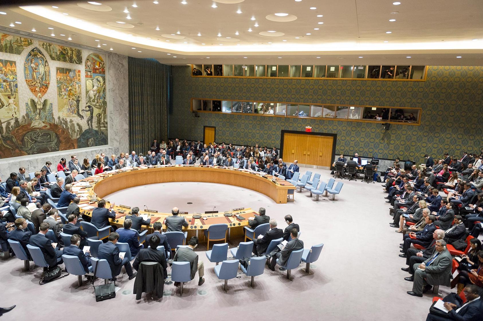 UN Security Council meeting