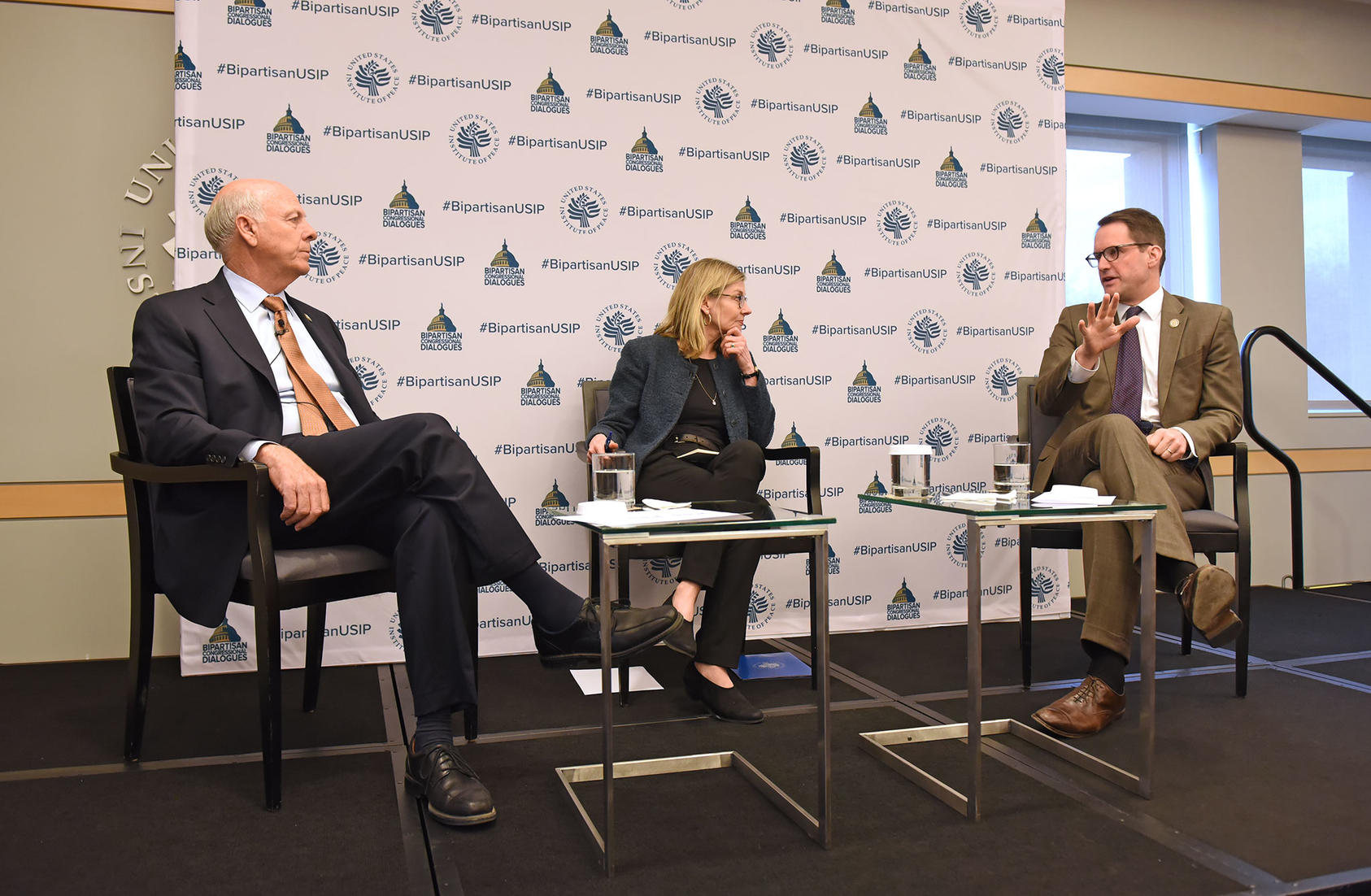 Rep. Steve Pearce, Nancy Lindborg, Rep. Jim Himes