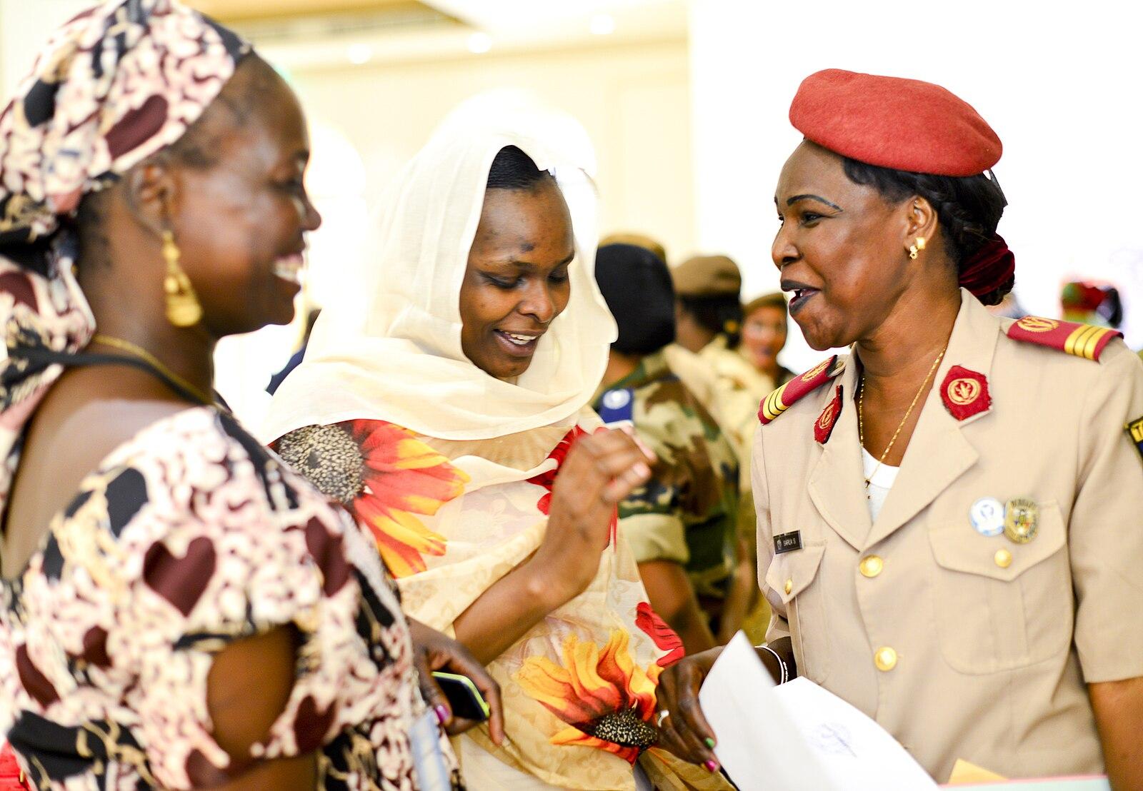 Special Operations Command Africa hosted the first Women’s Leadership Forum during International Women’s Day in N'Djamena, Chad (Photo: USAFRICOM, Creative Commons).