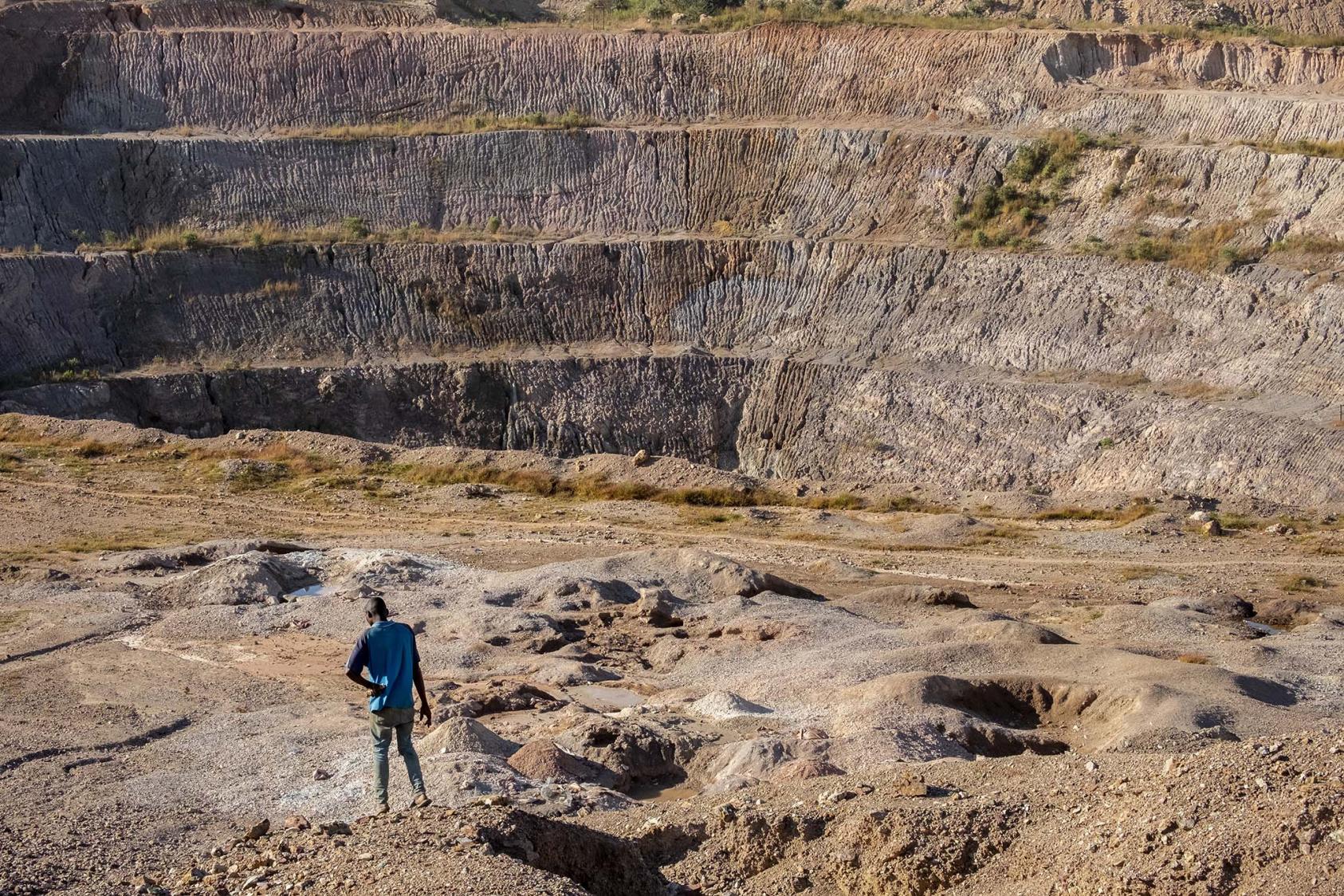 A Chinese-Congolese mine in Tenke, Congo, April 29, 2021. (Ashley Gilbertson/The New York Times)