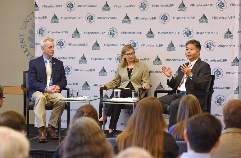 Representatives Steve Russell (R-OK) and Ted Lieu (D-CA)