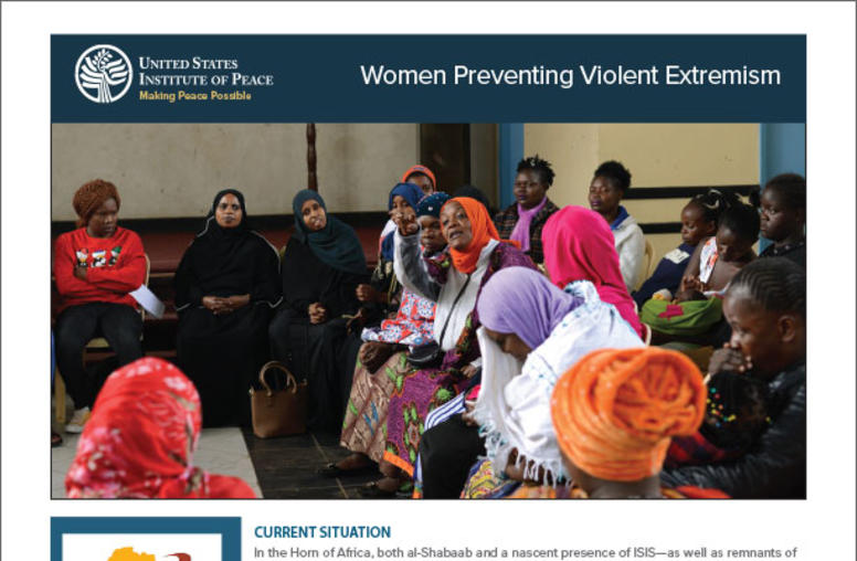 Women Preventing Violent Extremism 