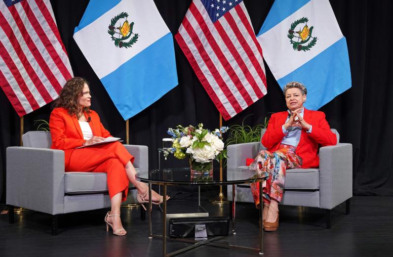 Empowering Guatemalan Youth: A Conversation with First Lady Lucrecia Peinado