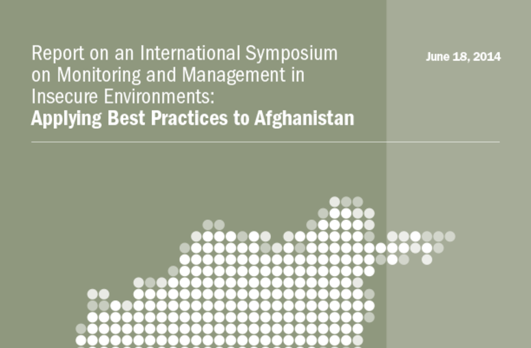 Applying Best Practices to Afghanistan